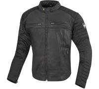 Merlin Ridge Motorrad Lederjacke, schwarz, Größe M
