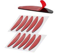 MERUYOO Ersatz Klebepads Set, 10 Stück,kompatibel mit Needit Park Mini elektronische Parkscheibe, doppelseitiger Spezialkleber für Windschutzscheibe, Kleber Pads Parkuhr