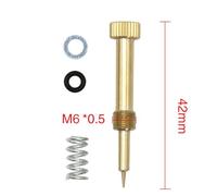Messing Luft-Kraftstoff-Mischschraube für Mikuni VM22 Vergaser, kompatibel mit Yamaha YBR 125 (2005-2014) Off-Road für Fahrrad & ATV