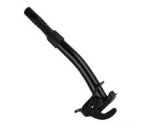 Metall Auslaufrohr mit Gummiauslauf für 5L-20L Benzinkanister, 38cm | Ersatz-Einfüllstutzen mit Dichtung, flexibles Abgießrohr in Armeegrün für Kraftstoffbehälter