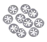 Metall Klemmscheibe für Hitzeschutzblech Motorabdeckung Schnellverschluss Befestigungsclips wie OEM N90796501 10-tlg.