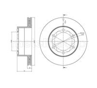 Bremsscheibe 23-0880