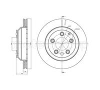 METELLI 23-0883C Bremsscheibe