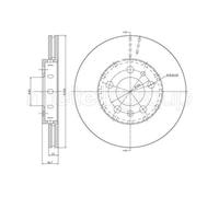 METELLI 23-0390C Bremsscheibe