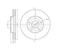 METELLI 23-0764C Bremsscheibe