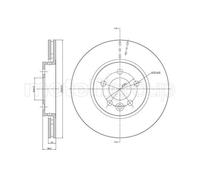 Bremsscheibe METELLI 23-0643