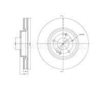 Metelli Bremsscheibe 23-1162C vorne rechts/links belüftet Ø300 mm für Hyundai KIA