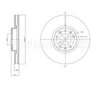 METELLI Bremsscheibe vorne rechts links belüftet 303,8mm für OPEL 23-1848C
