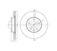 METELLI Bremsscheibe vorne links belüftet 307,5mm für VW 23-0773C