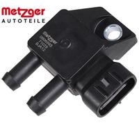 Metzger 0906593 Sensor für Abgasdruck Sensor Abgasdruck Abgasdrucksensor