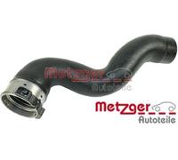 Ladeluftschlauch METZGER 2400309 für OPEL, Einlassseite, Ladeluftkühler, rechts