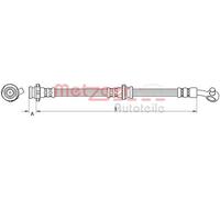 1x Bremsschlauch METZGER AUTOTEILE 4111547 passend für NISSAN