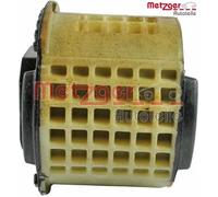METZGER Lagerung, Achsträger 52074809 GREENPARTS für BMW, Hinterachse beidseitig