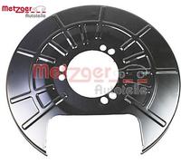 Metzger | Spritzblech, Bremsscheibe | 6115302