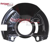 Spritzblech, Bremsscheibe METZGER 6115521 für HYUNDAI, Vorderachse links