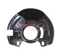 Spritzblech, Bremsscheibe METZGER 6115521 für HYUNDAI, Vorderachse links