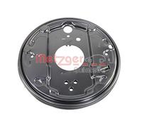 Bremsträgerplatte METZGER 6117005 für VAG, Hinterachse links