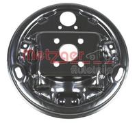 Bremsträgerplatte METZGER 6117008 für RENAULT, Hinterachse rechts