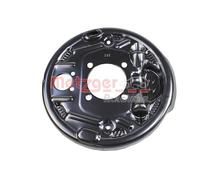 Bremsträgerplatte METZGER 6117053 GREENPARTS für SMART, Hinterachse links