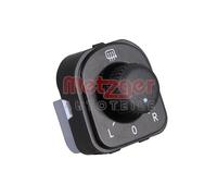 Schalter, Außenspiegelverstellung METZGER 09161125 für SKODA