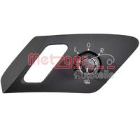 Schalter, Außenspiegelverstellung METZGER 09161015 GREENPARTS für VW