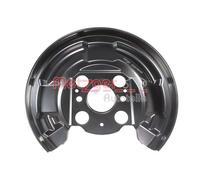 Spritzblech, Bremsscheibe METZGER 6115530 für HONDA, Hinterachse links