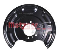 Spritzblech, Bremsscheibe METZGER 6115596 für HYUNDAI, Hinterachse rechts