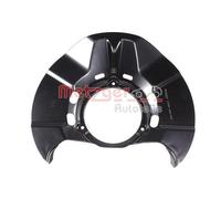 Metzger | Spritzblech, Bremsscheibe | 6115531