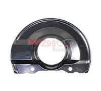 Spritzblech, Bremsscheibe METZGER 6115516 GREENPARTS für MITSUBISHI