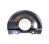 1x Spritzblech, Bremsscheibe METZGER 6115516 passend für MITSUBISHI