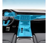 Meuoada Auto Innenraum Mittelkonsole Transparent TPU PPF Schutzfolie Anti-Kratzer Reparatur Folie Zubehör für Audi SQ8 2022-2025 (Stil J)