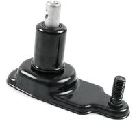 MEXWLOP Reserverad-Trägerplatte Montageplatte Passend für Reserveradträger-Winde, für Ford, für Transit, für Mk8 Custom 2. Fwd Rwd 12 auf 1763880(BLACK Hook)