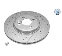 Meyle 1x Bremsscheibe [Hersteller-Nr. 3155210056/PD] für Mini