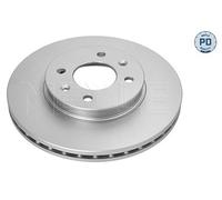 1x Bremsscheibe MEYLE 37-15 521 0041/PD passend für HYUNDAI KIA