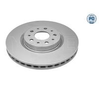 Meyle 1x Bremsscheibe [Hersteller-Nr. 2155230037/PD] für Fiat