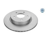 MEYLE 2x Bremsscheibe hinten Ø292 mm für Nissan Leaf ZE1 Electric ZE1_ X-Trail