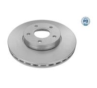 MEYLE Bremsscheibe 7155210034pd Vorderachse belüftet 278mm 25mm für Ford