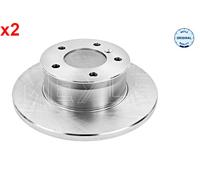 MEYLE 2x vorne Bremsscheibe Für MERCEDES W463 W460 W461 79-23 4604210012