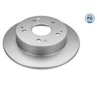 MEYLE Bremsscheibe 31155230057pd Hinterachse voll 260mm 10mm für HONDA