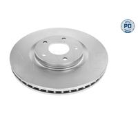 Meyle 1x Bremsscheibe [Hersteller-Nr. 36-155210070/PD] für Nissan, Renault