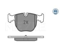 MEYLE Bremsbelagsatz, Scheibenbremse MEYLE-PD: Advanced performance and design.