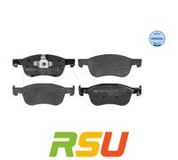 Meyle Bremsbelagsatz Scheibenbremse 025 227 4816 Vorderachse für Ford Fiesta VII