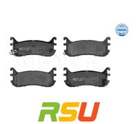 Bremsbeläge Hinterachse 025 233 8713/W MEYLE für MAZDA 323 F V MX-5 II MX-5 I