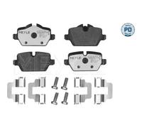 Meyle | Bremsbelagsatz, Scheibenbremse | 025 236 2316/PD