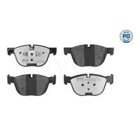 Meyle Bremsbelagsatz 025 241 7019/PD Scheibenbremse Vorderachse für BMW X5 X6 X4