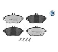Meyle Bremsbelagsatz Scheibenbremse 025 248 6919/PD Vorderachse MEYLE-PD für Mercedes-Benz A-Klasse