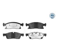 Meyle | Bremsbelagsatz, Scheibenbremse | 025 251 9021/PD