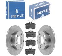 MEYLE Bremsen Set HINTEN Bremsscheiben + Beläge für VW Golf 4 Polo 6R 9N