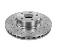 MEYLE Bremsscheibe 0155212045 Vorderachse Gelocht 330mm 32mm für Mercedes