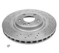 MEYLE Bremsscheibe MEYLE-PD Quality vorne rechts links Gelocht 320mm für MERCEDES-BENZ 083 521 0021/PD